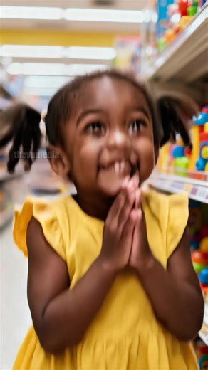 Store Worker Surprise Brought Joy To A Little Girl!❤️ #kindness #heartwarming | Vu Bros