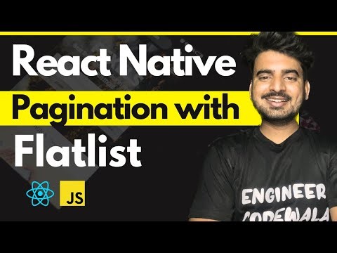 🛑 React Native Pagination | Engineer codewala