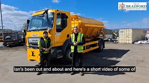 As the 2022/2023 Gritting Season is now officially over and we look forward to warmer weather, we thought we'd share a little 'Thank You' video. This video was put together by Ian who works in our Bereavement Services team as a grave digger and who also drives one of our gritter wagons. #Gritting | Bradford Council