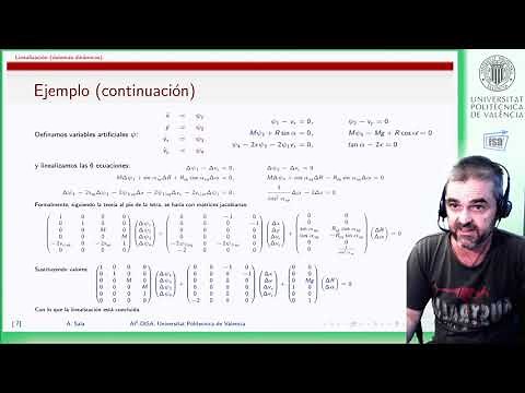 Linearization of dynamical systems and transition to normalized representation | | UPV