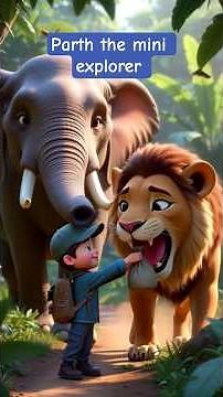 The jungle book Story ll Cartoon Video ll Animal story #cuteanimal #animatedstory