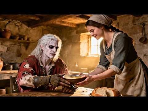 Vampire King Disguised as a Beggar—Only the Lowest Maid Offered Him Her Last Bread