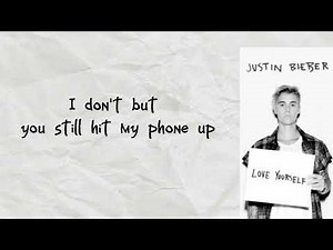 Justin Bieber - Love Yourself (Lyrics)