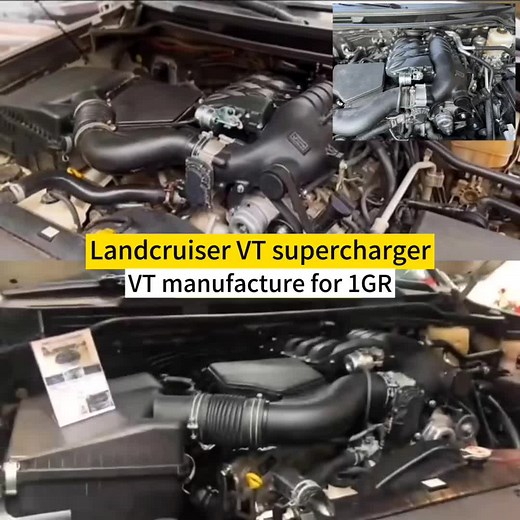 Supercharged Toyota Land Cruiser 1GR Performance Upgrade