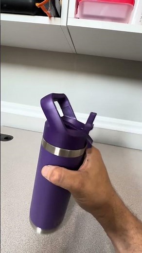 YETI Rambler 18 ounce Bottle with Straw Cap