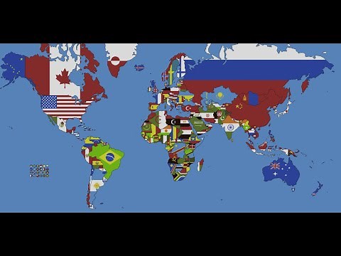 The World Flag Map - Minecraft Edition (My most viewed video)