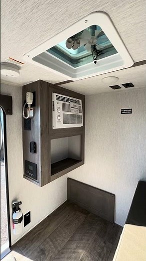 This Tiny Trailer Packs a Punch! Check out the 2024 Sunset Park Sunray 109 Sport! #camping #rv