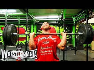 Rebuilding the machine: Ryback’s WrestleMania workout