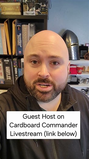 Catch me on Cardboard Commander's "Zone of Control" Podcast/Livestream #wargaming