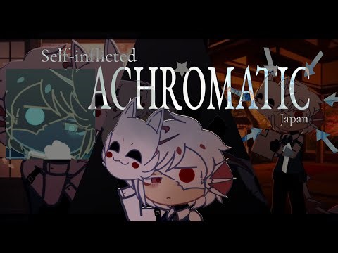 ✦ | Self-inflicted Achromatic | Countryhumans | Japan