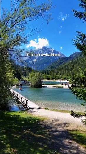 Lake Jasna Slovenia 🇸🇮 Hidden Gem of the Alps 😍 أجمل بحيرة في أوروبا 🏔️ Nature 4K
