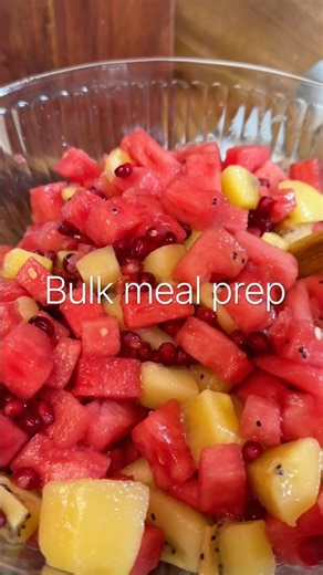 Easy weekly meal prep