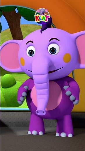 I Had a Little Turtle 🐢 Cute Nursery Rhyme #shorts #kidssongs #kenttheelephant