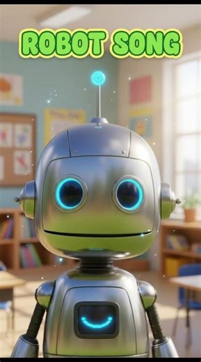 Robot Dance 🤖 Fun Song for Kids | Kids Rhymes #shorts #nurseryrhymes