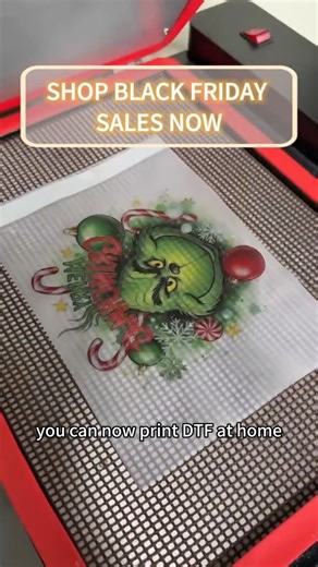 A-SUB丨No.1 sublimation paper in North American on Instagram: "Hey 👋 Ready to learn how to print DTF with your home inkjet printer? Perfect timing — it’s Black Friday, so you can grab all your A-SUB DTF supplies on sale! 🔥✨ Paper I use:https://bit.ly/3CJvvKM ins user can find it in my biolink🥰 #dtfprinting #dtftransfer #customtshirts #tshirtprinting #customapparel #printondemand #diytshirt #madeathome #smallbusinesscheck #printlife"