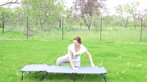 Zone Tech Folding Camping Cot Portable Bed for Adults Camp Accessories