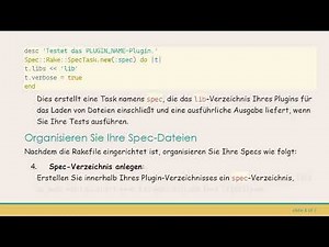 Best Practices für das Testen von Plugins mit RSpec