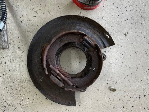Ford Super Duty Rear Brake Overhaul! Backing Plate & Parking Brake Replacement Made Easy!
