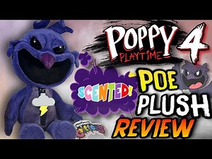 The Official Poe Plush Is Here & It’s SCENTED! - [Poppy Playtime Plush Review]