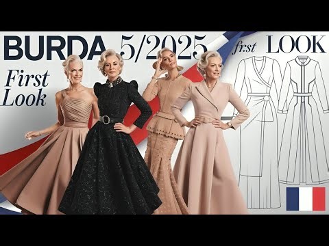 First Look: Burda Style 5/2025 Collection – Chic, Modern & Timeless