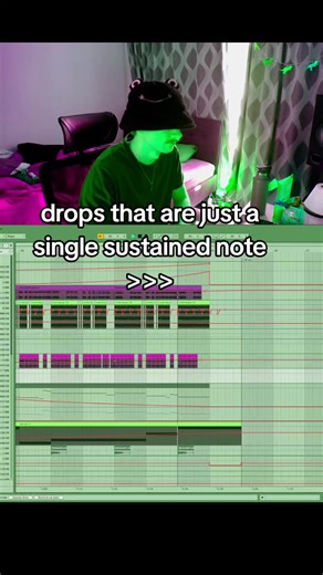 Exploring the Art of Sustained Note Drops in Electro Music
