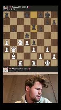 Magnus Carlsen Outsmarts Alireza Firouzja with Brilliant Chess! #chess