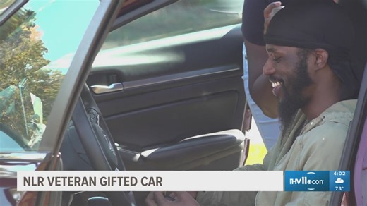 Arkansas veteran receives new car through 'Keys to Progress' program