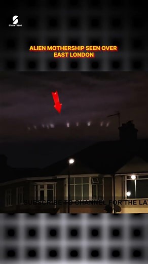 Unbelievable Alien craft spotted over East London! #shorts #ufo #alien #starxtreme