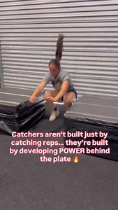 Why Kneeling Jump Squats? This exercise forces catchers to generate explosive hip and leg drive without any momentum from a standing position. That transfers to: ⚡️ Quicker pop times ⚡️ Faster reaction out of the stance ⚡️ More explosiveness when throwing runners out ⚡️ Stronger hips for blocking and stability The Catcher’s Edge Kneeling jump squats train the same fast-twitch fibers that catchers need when exploding from the crouch. If you want to shave tenths off your pop time, these need to be