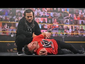 ADAM COLE BETRAYS RODERICK STRONG WWE NXT FULL SEGMENT 60 FPS