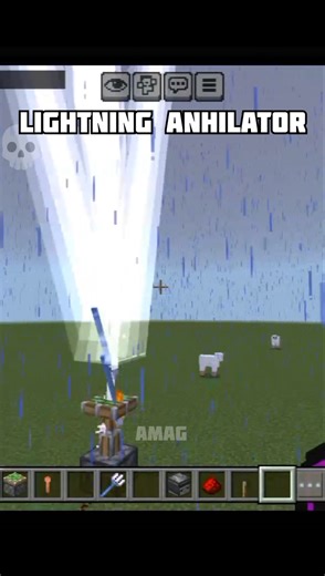 ⚡ This Lightning Machine Goes CRAZY in Minecraft 😳