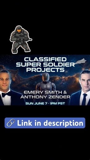 Truth doesn’t stay classified forever. Emery Smith & Anthony Zender reveal Super Soldier #disclosure