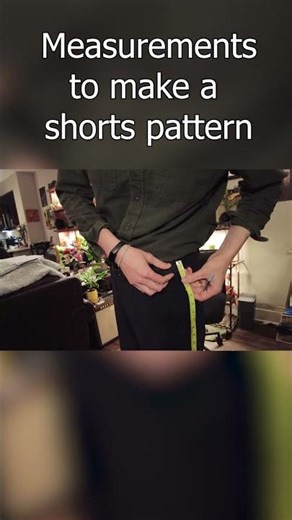 Measuring to make a pattern #cad #sewing