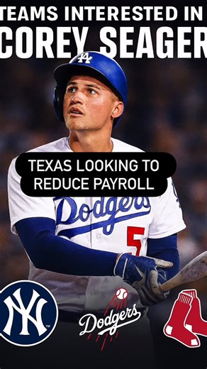 AllAccess Daily on Instagram: "Corey Seager is projected to be a Texas Ranger in 2026, but recent trade rumors have emerged due to the team’s desire to lower payroll. While some speculative articles have linked him to teams like the Yankees and Mets, these rumors are unlikely to materialize, especially since many reports indicate Seager has a no-trade clause that could prevent a move to teams like the Atlanta Braves, and it’s also possible his high salary and long-term contract could make a trad