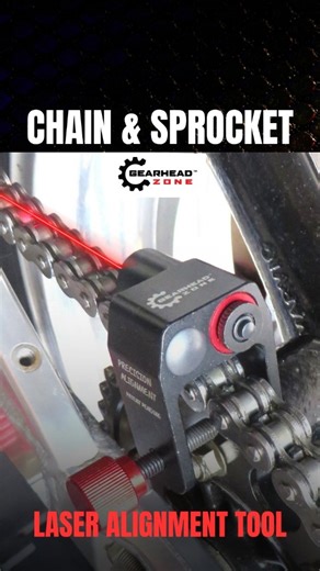 Gearhead Zone on Instagram: "Get yours today! Chain and Sprocket Alignment Tool! - - - - #chainsprocket #chainalignmenttool #alignmenttool #gearhead #gearheadzone #motorcyclelife #biker #instamoto #bikersofinstagram #motorcycles"