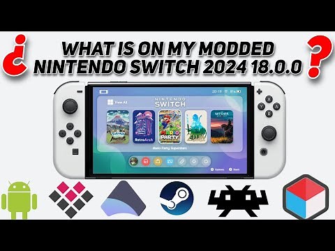 What is on my Modded Nintendo Switch 2024 (Atmosphere 18.0.0)