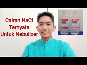 Cairan NaCl Bisa dipakai Nebulizer
