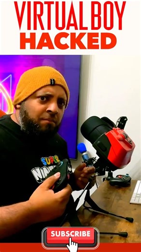 GENIUS Virtual Boy HACK!! #virtualboy