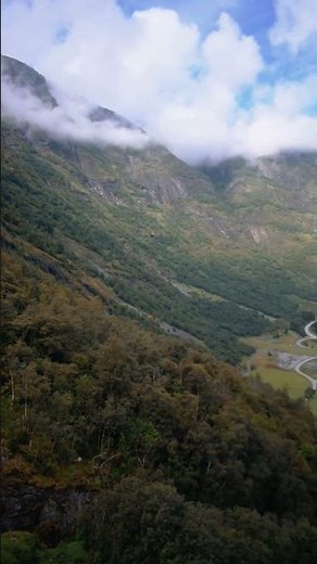 Breathtaking Brekkefossen Waterfall Views in Flåm Norway