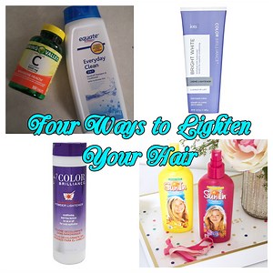 Four Easy Ways to Lighten Your Hair