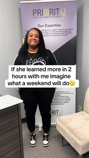 She learned more in 2 hours with the Queen than she expected… Now imagine what a full weekend in the room will do for your home care or home health agency. 👑#HomeHealthQueen #OneWomanShow #HealthcareSymposium #HomeHealthBusiness #HealthcareEntrepreneurs #HomeCareBusiness #HealthcareLeadership #rn #lpn #homecare This isn’t just a conference… This is where agencies level up.