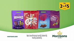 Keep the whole family sweet with our 2 for £5 offer on selected pouches. Pick them up for a tasty midweek treat #humpday po.st/MStoreFinder | Morrisons