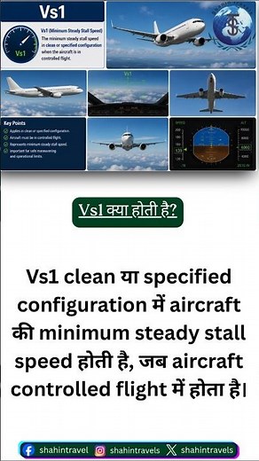 Vs1 Explained | Minimum Steady Stall Speed #shorts