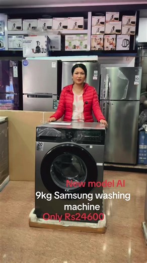 New Samsung Washing Machine with AI Technology
