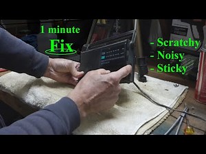 SECRET to Fixing a Scratchy Volume Control!