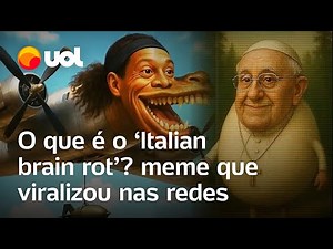Italian brain rot: what is the meme of the nonsensical characters? From Pope Francis to Ronaldinho