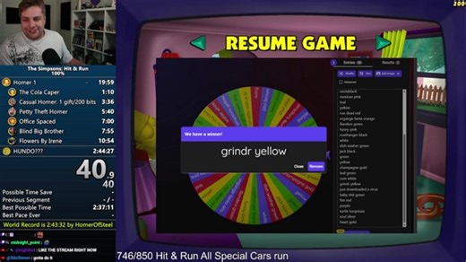 100% Speedruns for world record
