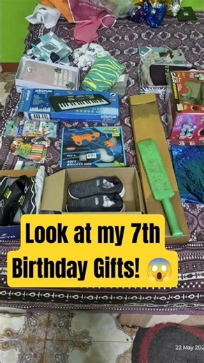 7th Birthday Gifts Unboxing!...
