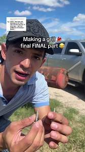 First Homemade Grill: Welding an Old Horseshoe Handle