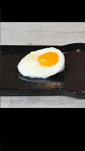 How to Poach a Perfect Egg in1min(Microwave) #food #egg